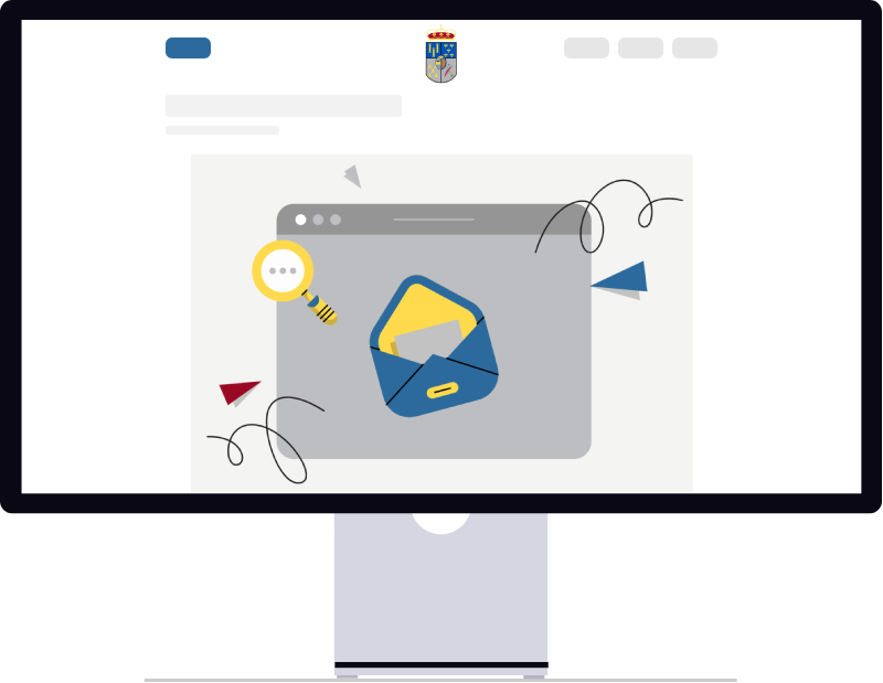 Imagen de ilustración de un sistema informático para el Sistema Interno de Información - Diputación Provincial de Salamanca